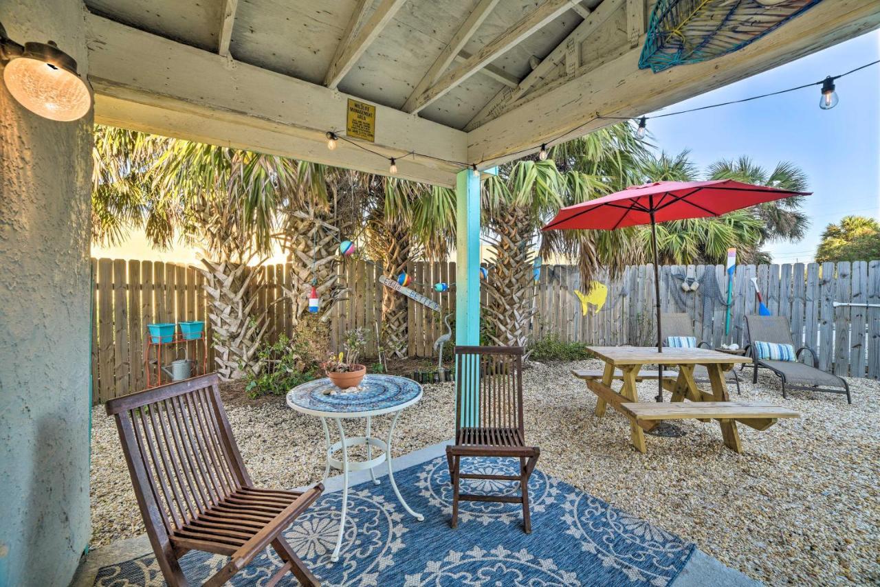 Pcb Studio With Private Patio Steps To Beach! Panama City Beach Εξωτερικό φωτογραφία