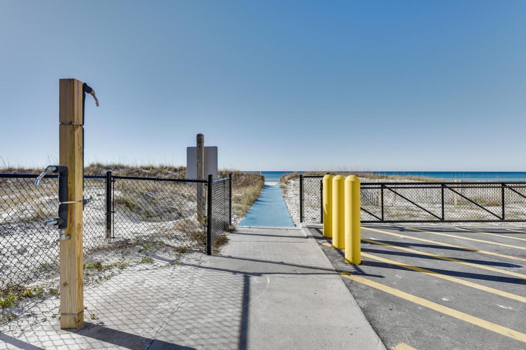 Pcb Studio With Private Patio Steps To Beach! Panama City Beach Εξωτερικό φωτογραφία